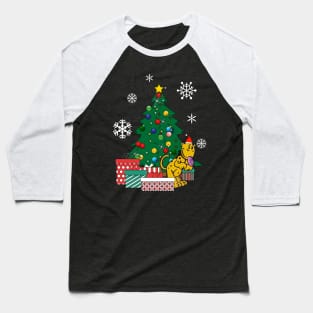 Eugene The Jeep Around The Christmas Tree Popeye Baseball T-Shirt